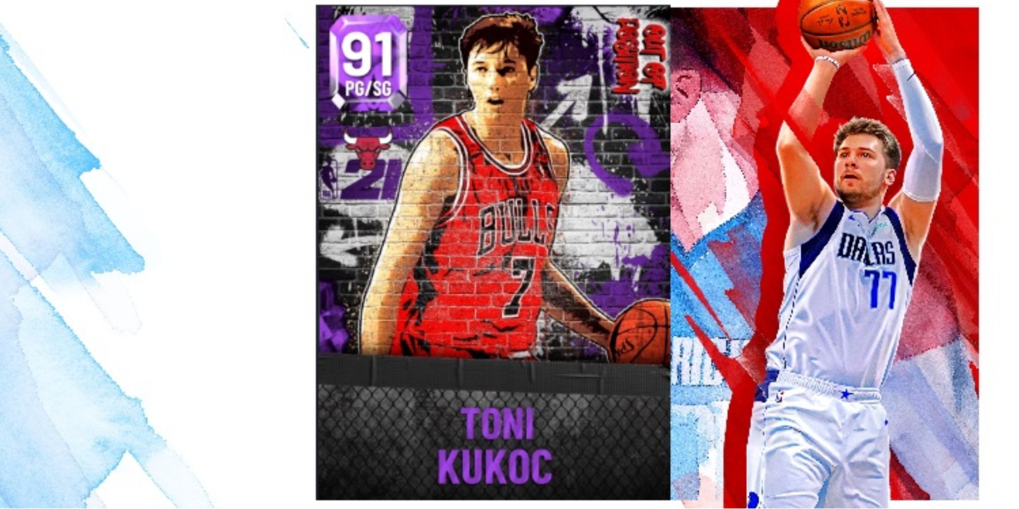 NBA 2K22 Toni Kukoc Amethyst Player Card