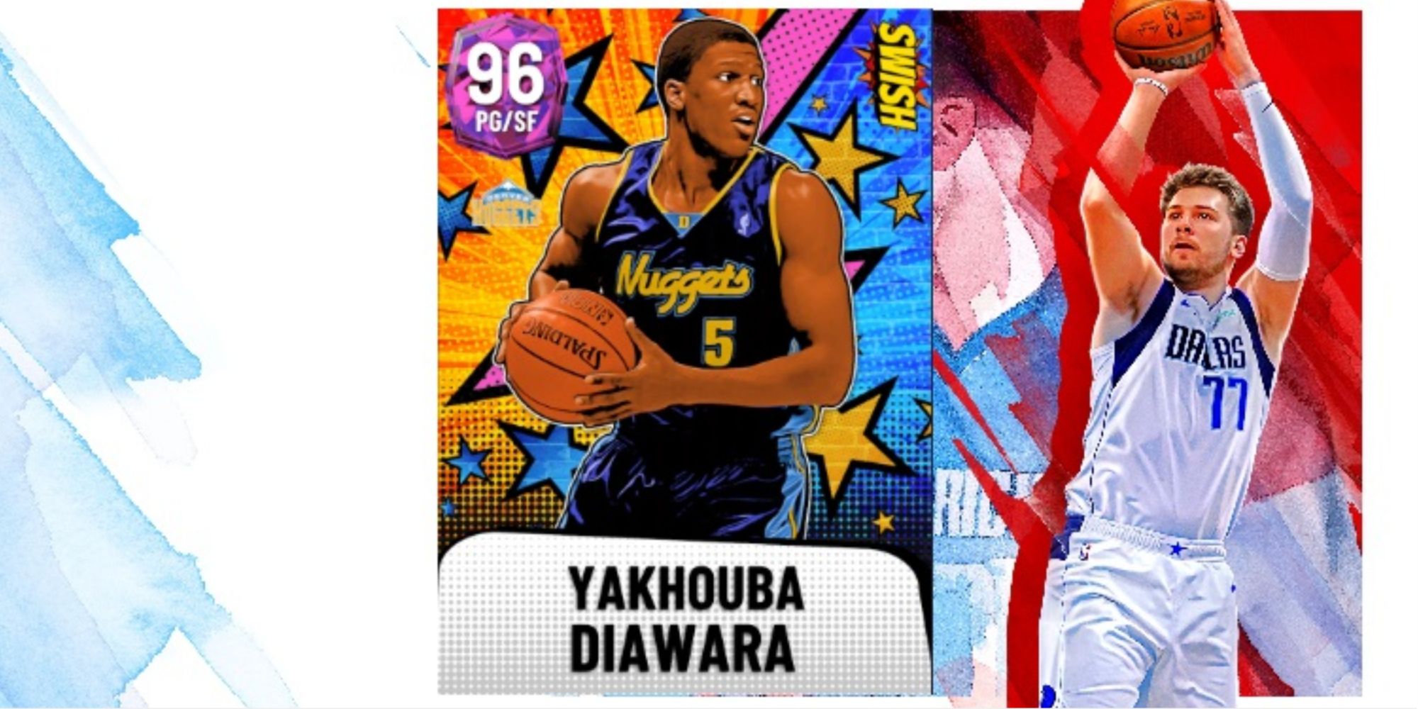 NBA 2K22 Yakhouba Diawara Pink Diamond Player Cards