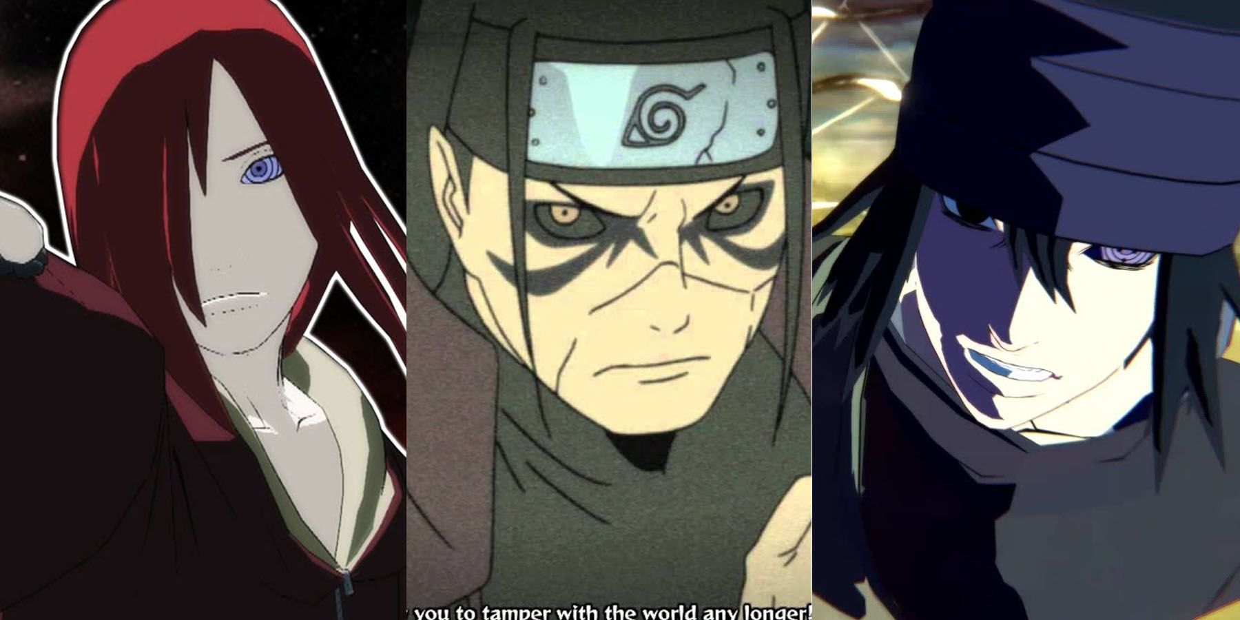 Nagato Edo Hashirama Sasuke The Last