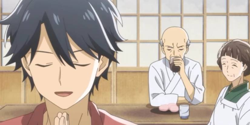 Nagomu Irino with his family