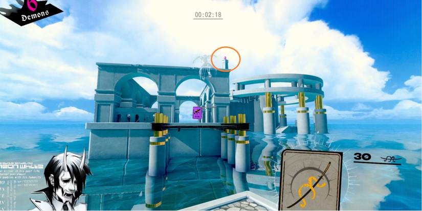 Neon White Location Of The Gift In Mission 1-3 Gunner