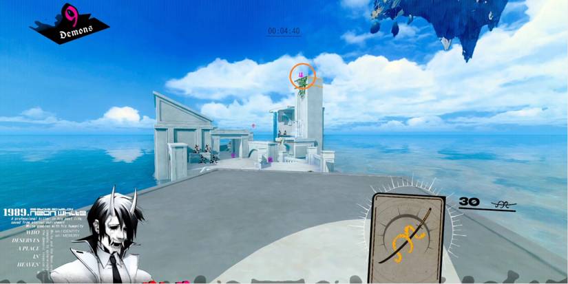 Neon White Location Of The Gift In Mission 1-7 Purify