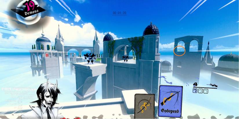 Neon White Location Of The Gift In Mission 2-10 Dancer