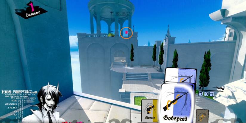 Neon White Location Of The Gift In Mission 2-3 Dasher