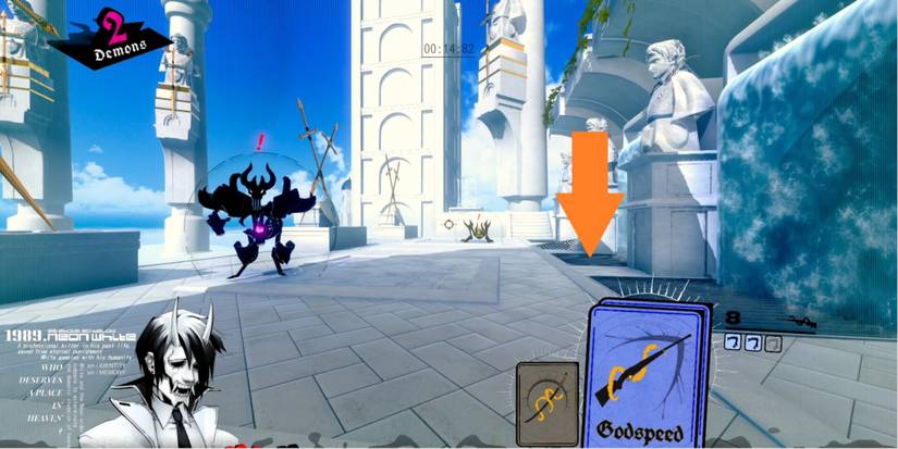 Neon White Location Of The Gift In Mission 2-4 Thrasher