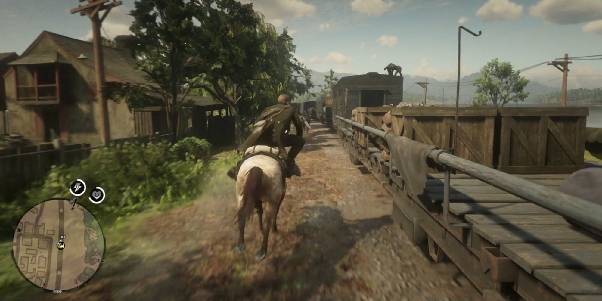 Red Dead Redemption 2 Horse Train