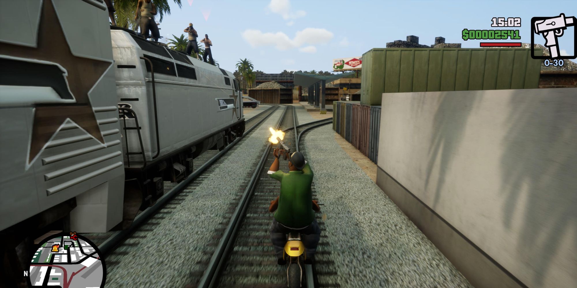 Grand Theft Auto San Andreas Follow the Train CJ