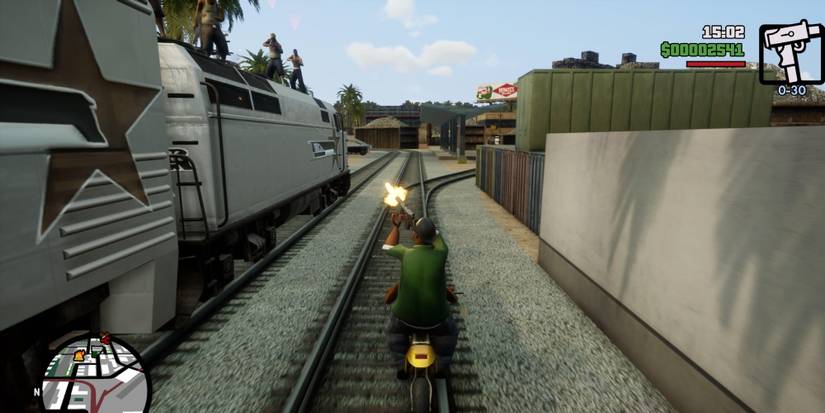 Grand Theft Auto San Andreas Follow the Train CJ