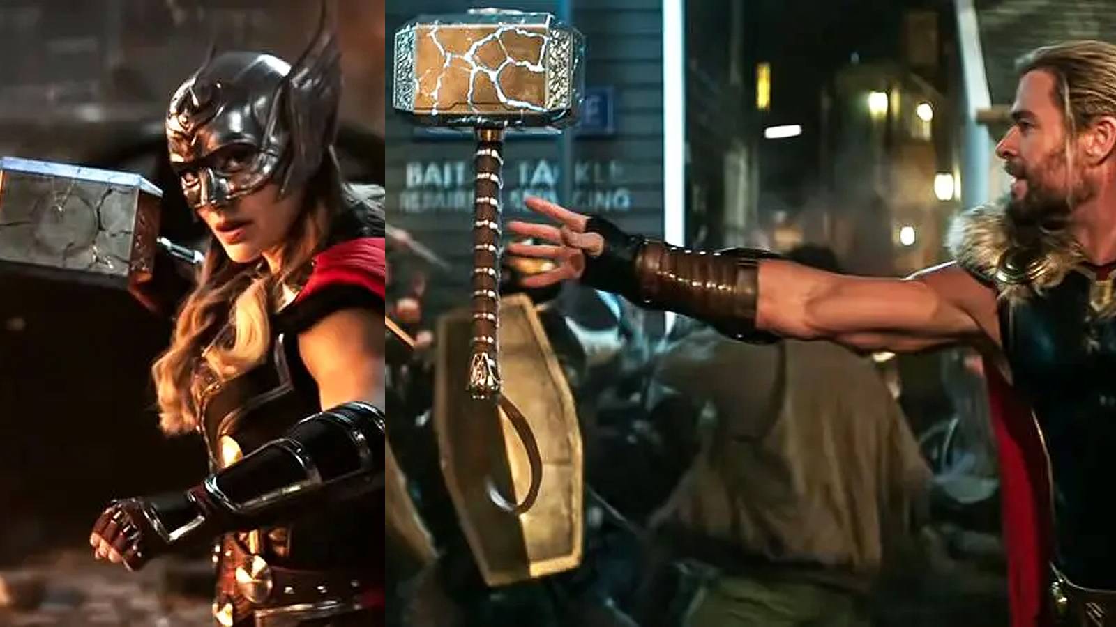 Thor Love and Thunder clip Natalie Portman Chris Hemsworth