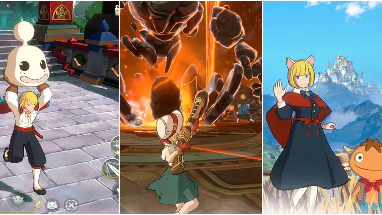 Ni No Kuni - 3 joined images