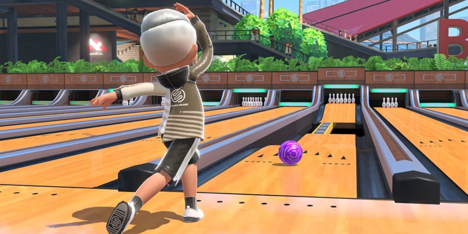 Bowling in Nintendo Switch Sports