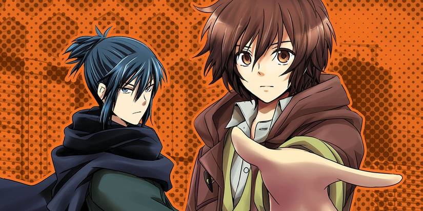 No. 6 featuring the main characters Shion and Nezumi