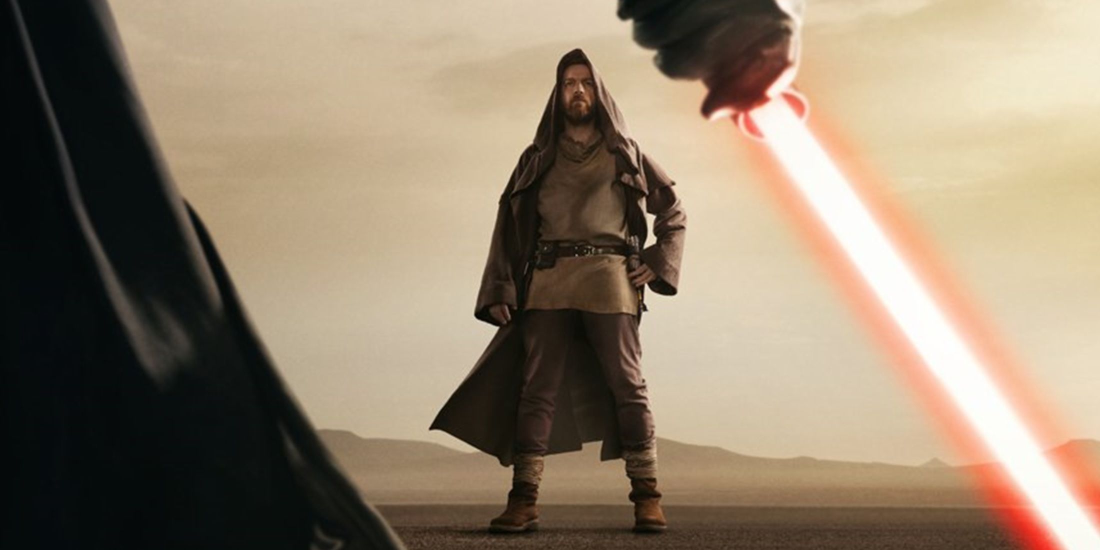Obi-Wan confronts Vader on an Obi-Wan Kenobi poster