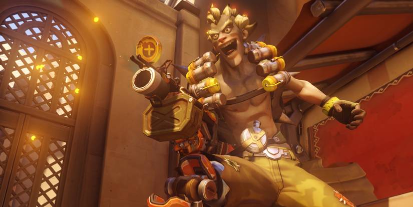 Overwatch Junkrat Player Ruins Enemy Team Reinhardt's Ult in Clever Way