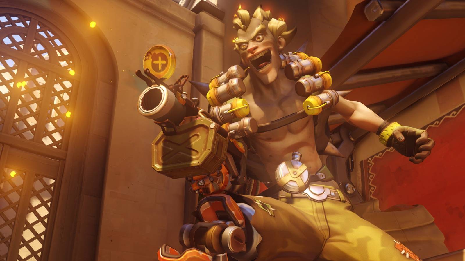 Overwatch Junkrat Player Ruins Enemy Team Reinhardt's Ult in Clever Way