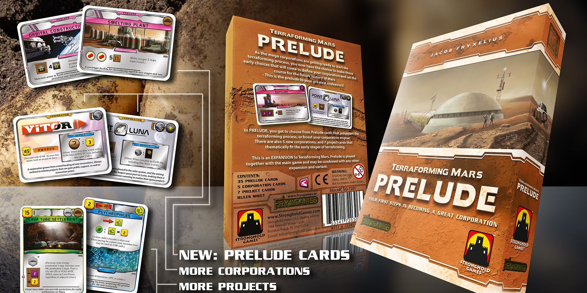 Terraforming Mars: prelude expansion