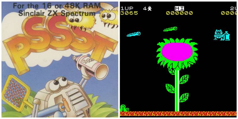 PSSST Box Art & Spectrum Gameplay Cropped