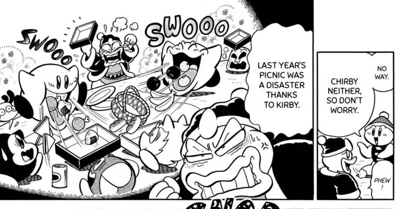 kirby manga mania king dedede