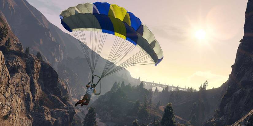 Parachute in GTA