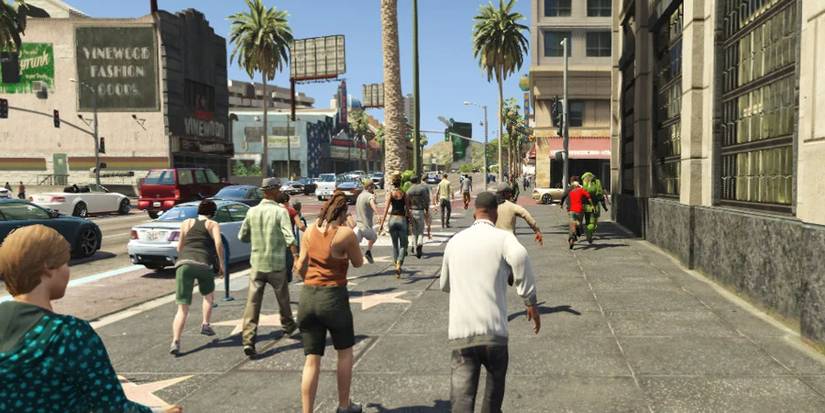 Pedestrians in GTA