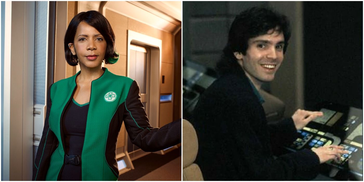 Penny Johnson Gerald in The Orville and Brannon Braga in Star Trek