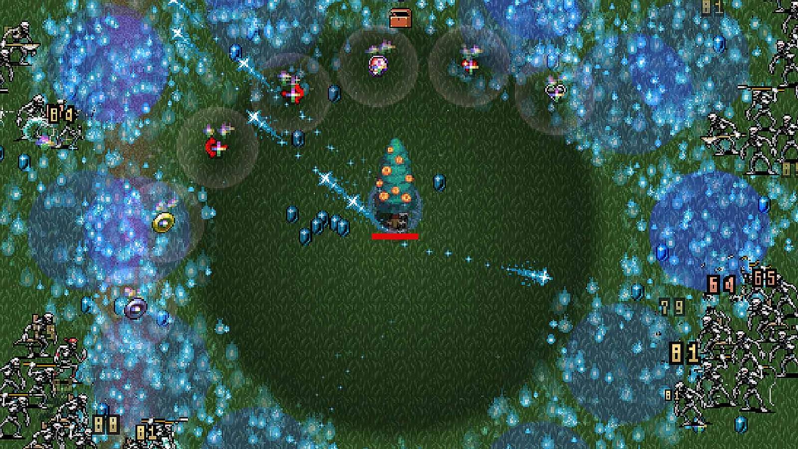 Peppino in Mad Forest in Vampire Survivors