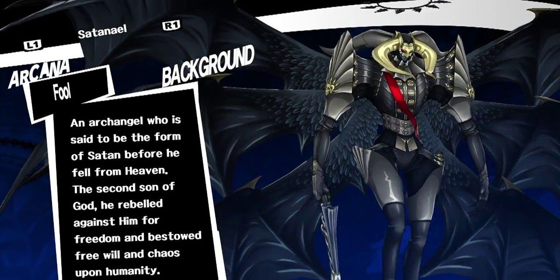 Persona 5 Royal_Satanael_Background