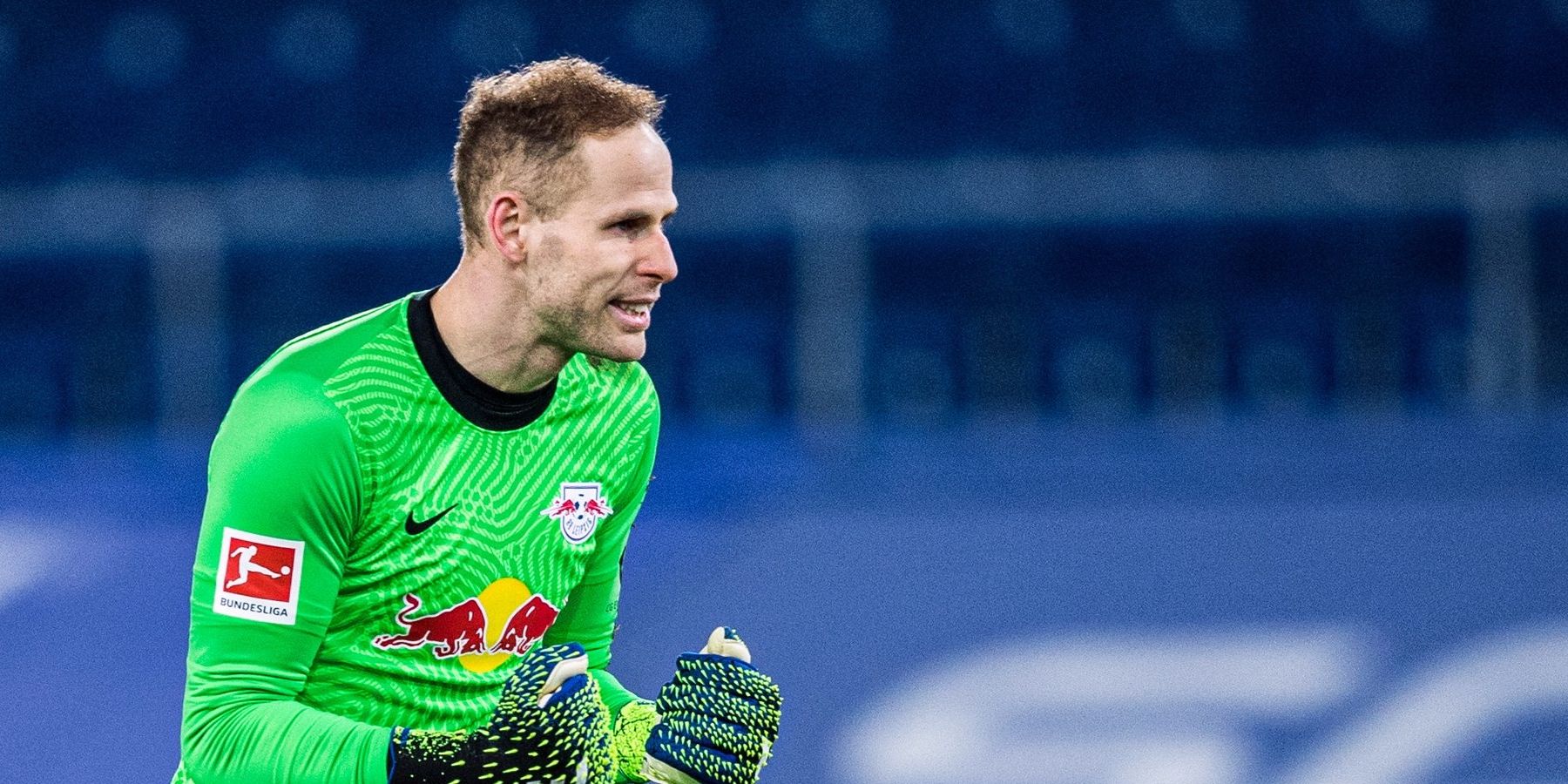 Peter Gulasci playing for RB Leipzig