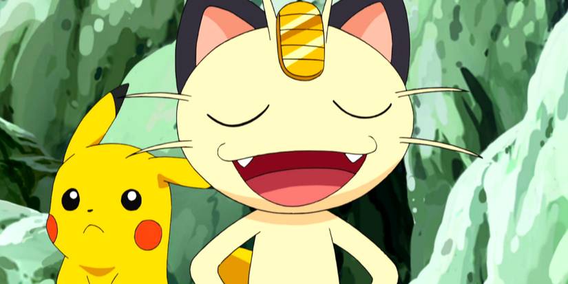 Pikachu and Meowth Pokemon Rivals