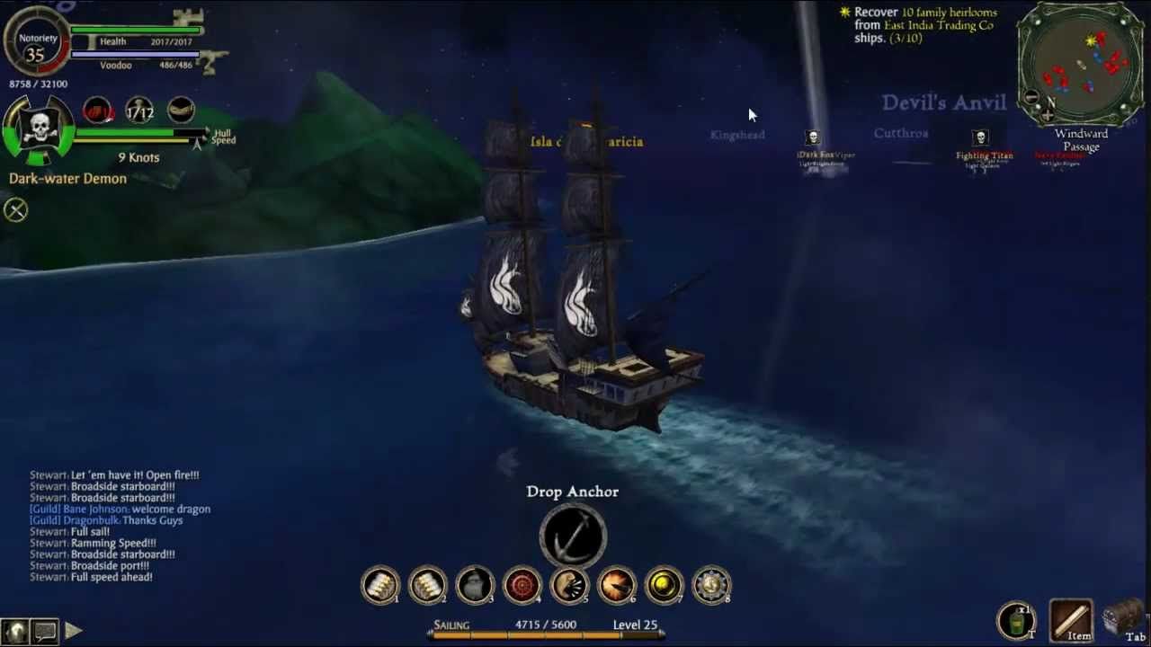 Pirates of the Caribbean Online Ship