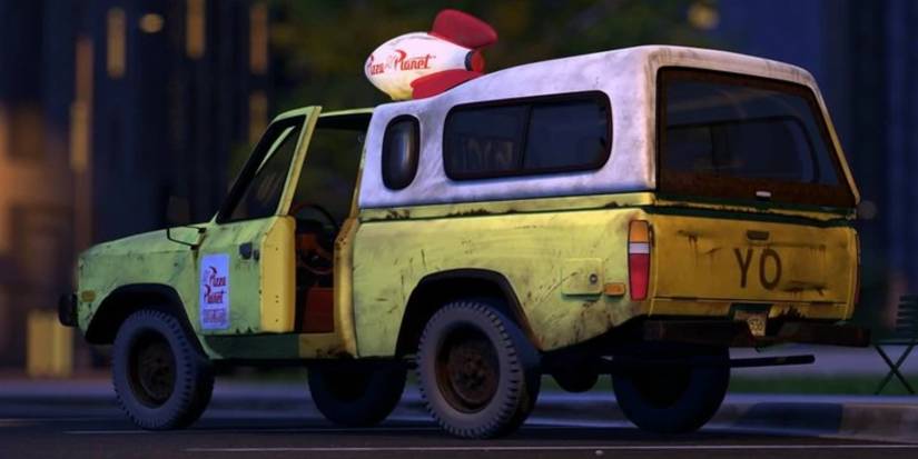 Pizza planet truck