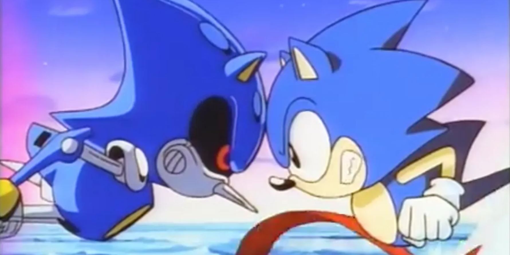 Платформер аниме- Sonic OVA Metal Sonic