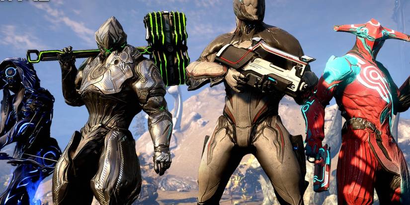 Players as various Warframes