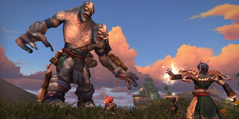 Players engaging in combat in World of Warcraft