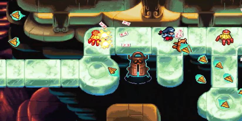 Pocky & Rocky Reshrined - Co-op mode can crush enemies - Player fights along with a friend to mitigate creatures