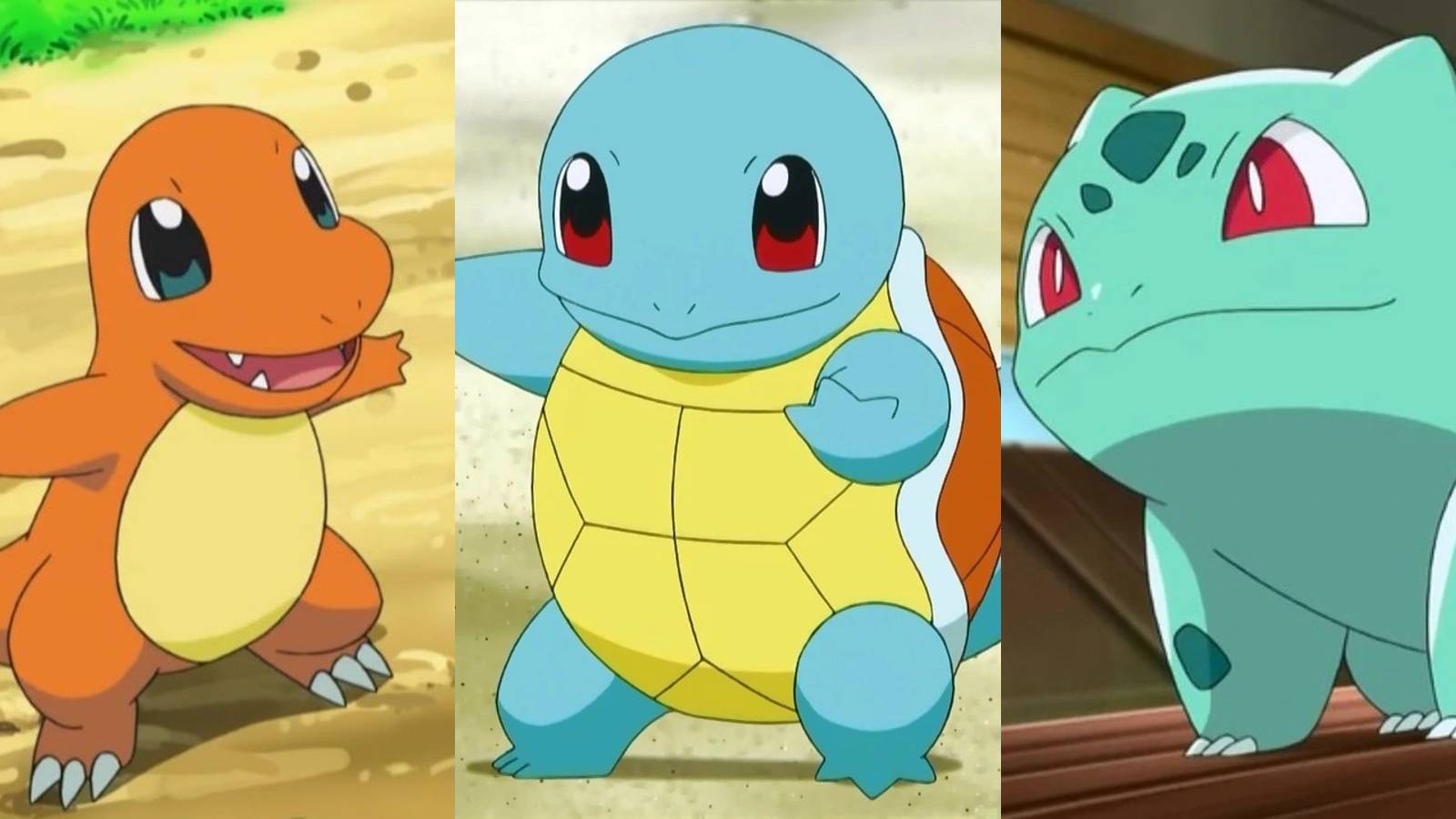 Pokemon Fan Makes Drawings of All the Grass, Water, and Fire-Type Starters Sleeping