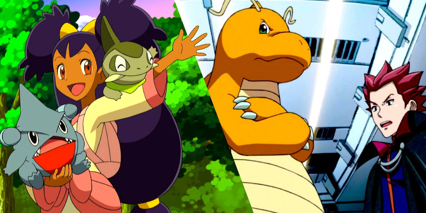 Pokemon Journeys Dragon-Type Lance vs Iris Battle of the Dragon Masters