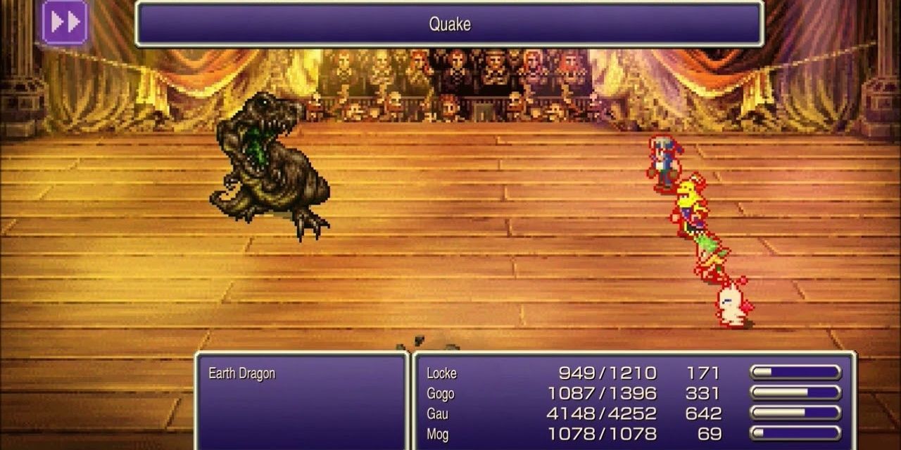 Quake in Final Fantasy 6