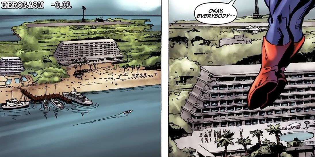 herogams island in the comic