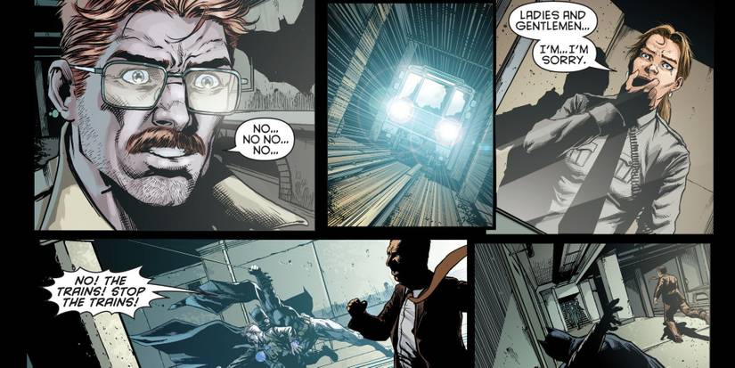 james gordon watching a train go by