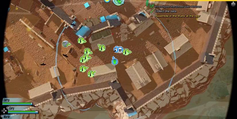 RESEARCH and DESTROY - Use Satellite mode often - Player gets a top-down perspective of the map