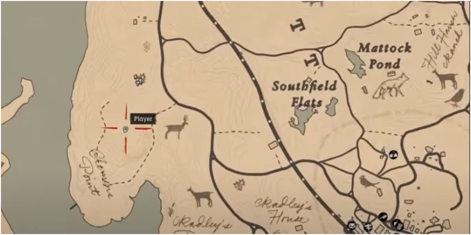 Red Dead Redemption 2 Regular American Ginseng Spawning Point