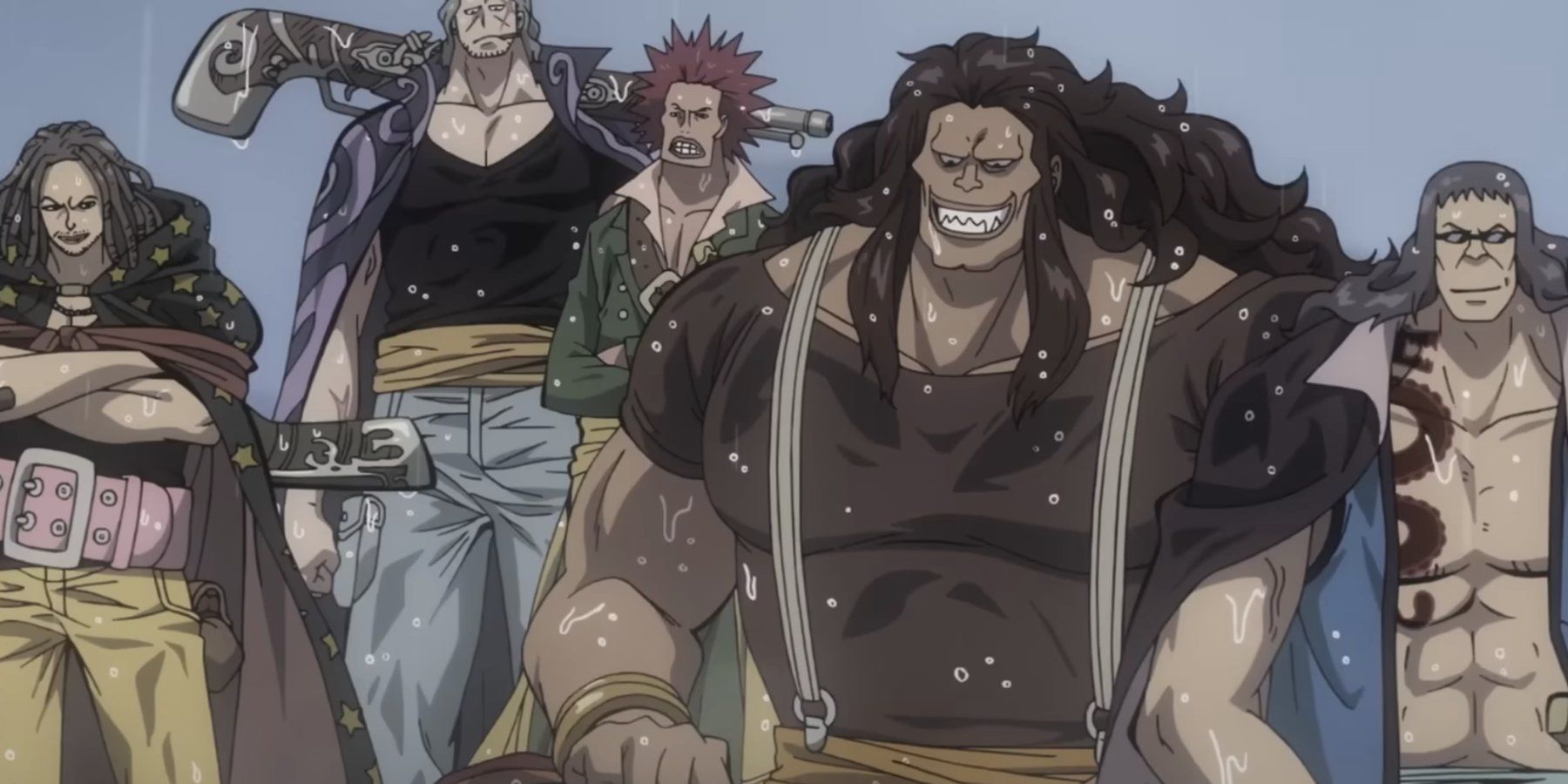 One Piece The Full Strength Of Shanks Red Hair Pirates