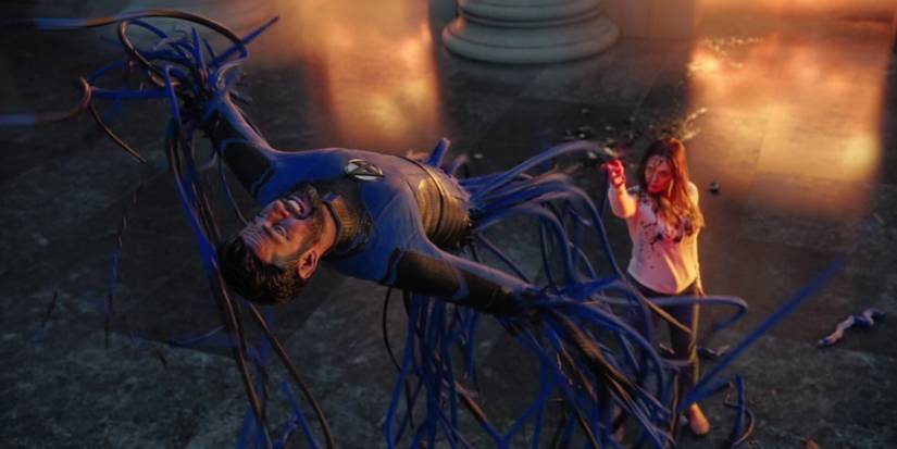 John Krasinski Reed Richards gets shredded to death