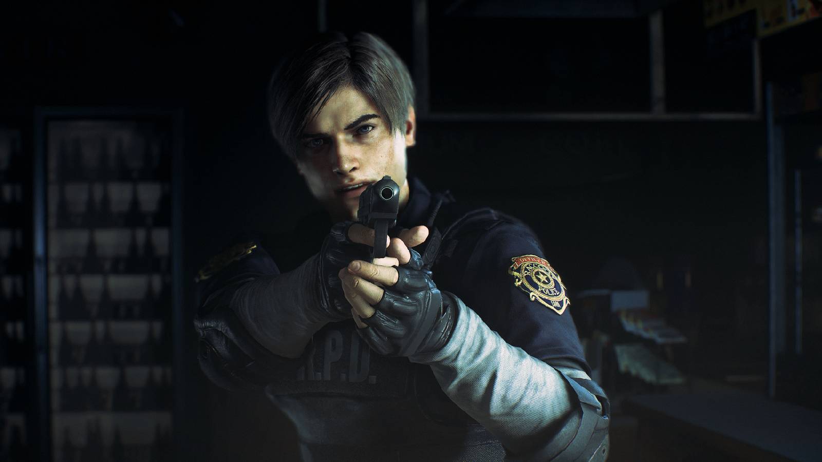 Resident Evil 2 Leon Opening