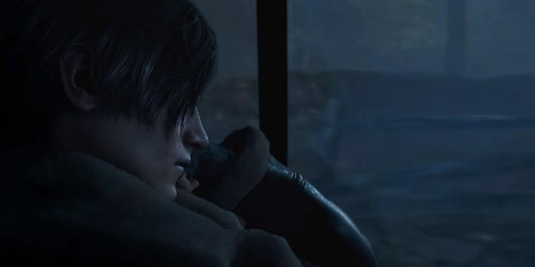 Resident Evil 4 Remake Leon bus