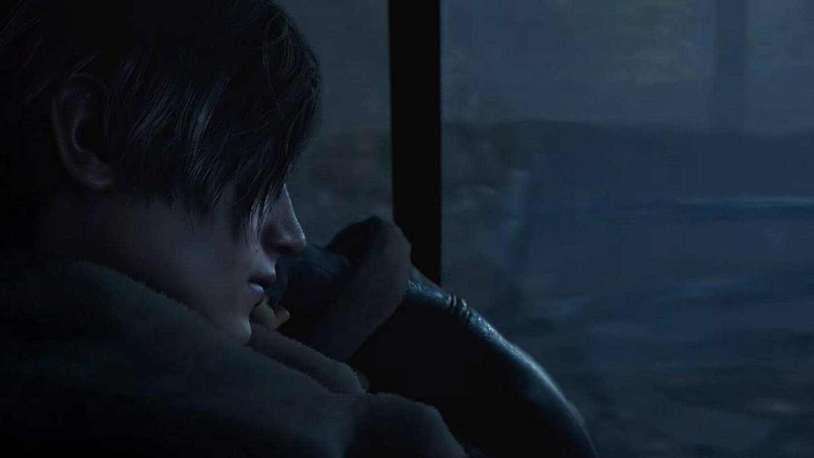 Resident Evil 4 Remake Leon bus