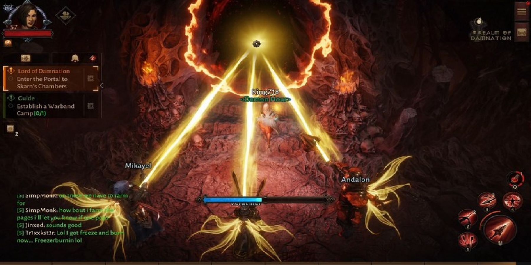 Diablo Immortal Skarn Portal