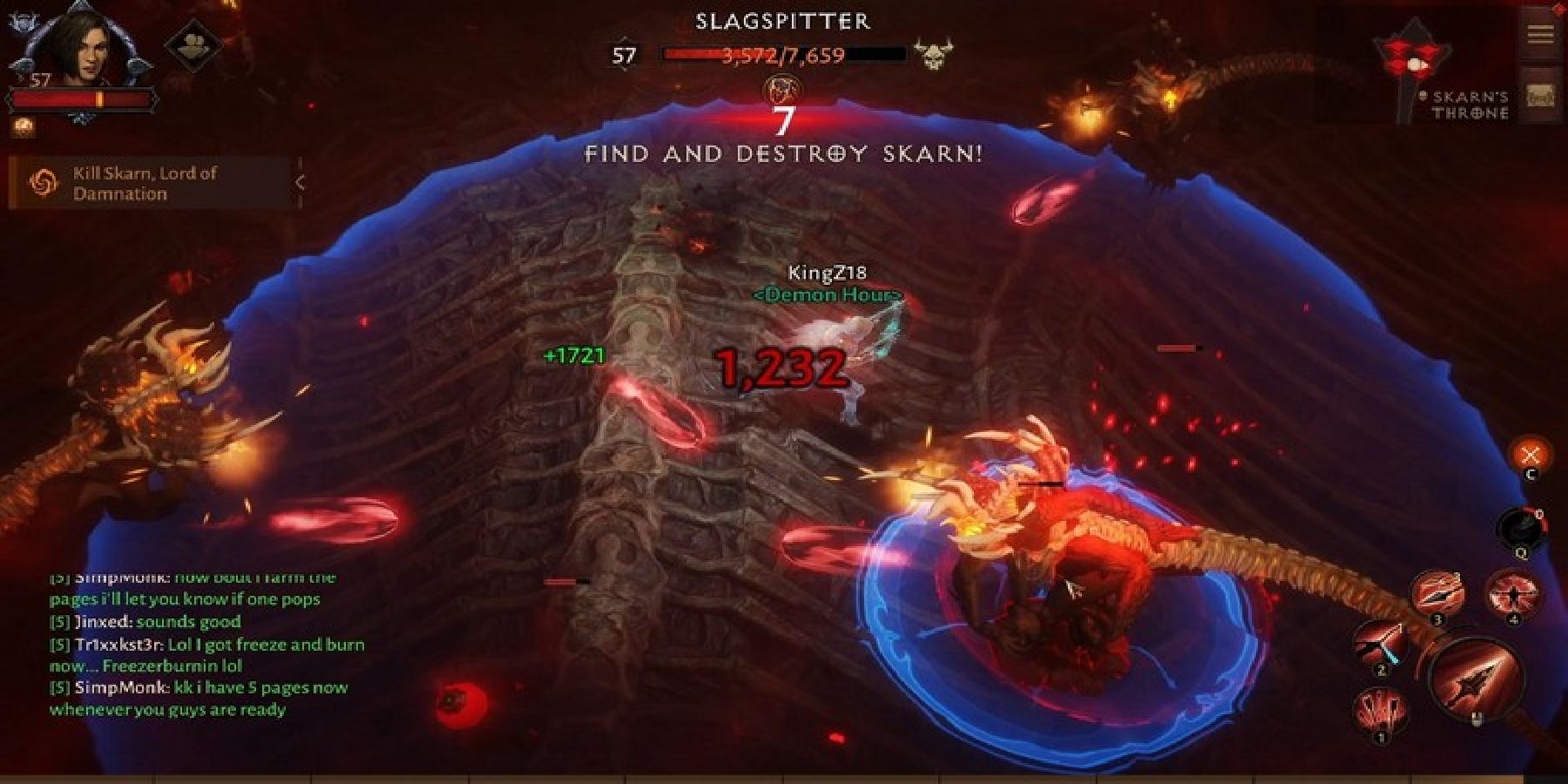 Diablo Immortal Skarn Duplicates