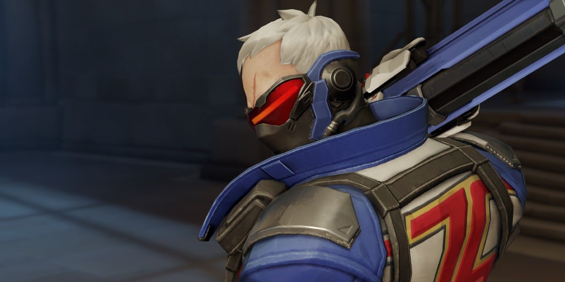 Ridiculous Overwatch Clip Shows Soldier 76 Surviving Reinhardt Pin on Rialto